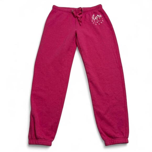 Aeropostale Pants - Aeropostale Pink Early 2000s Sweatpants Super Cute Low Rise Cotton Size Medium